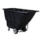 Vestil Heavy Duty Tilt Truck 1 Cubic Yard 2100 lb Black TDT-100-HD-BLACK - alternate 1